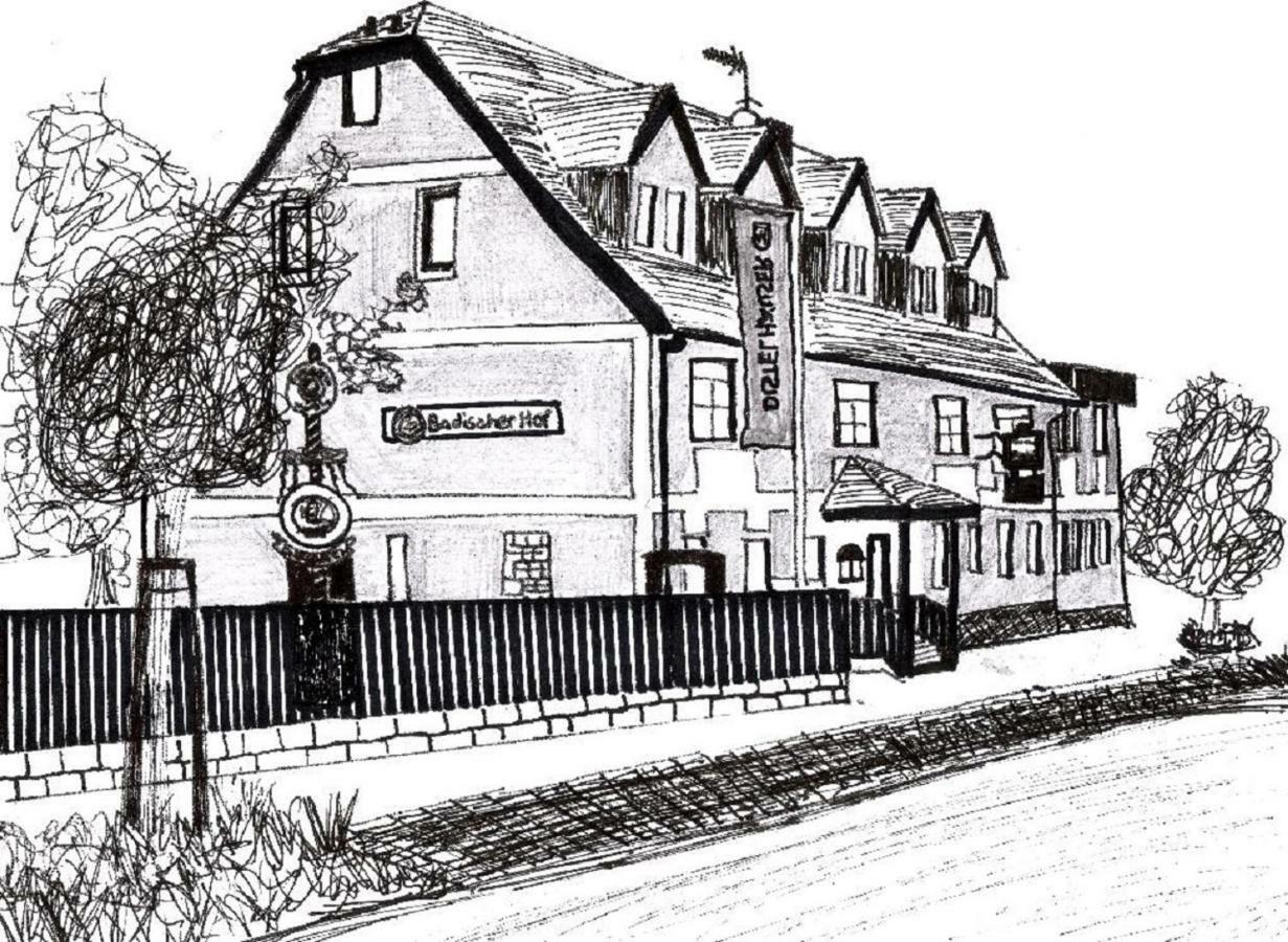 Landgasthaus Badischer Hof Grossrinderfeld المظهر الخارجي الصورة